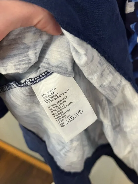 Tommy Bahama Fresco Floral Print  Sleeveless Midi Round Neck Dress Flared Hem M - Picture 3 of 6